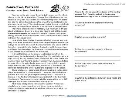 Convection Currents