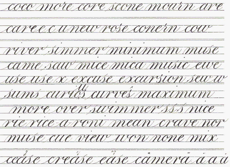 Copperplate Alphabet Worksheet The Best Worksheets Image