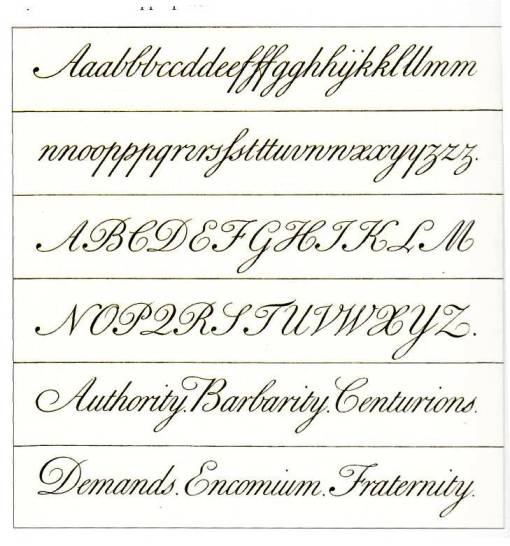 Copperplate Alphabet Worksheet The Best Worksheets Image