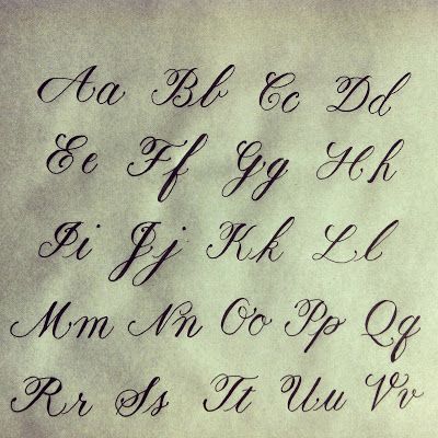 Copperplate Worksheet Online Modern Copperplate