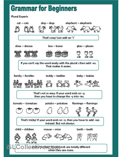 Enchanting Esl Elementary English Worksheets About Grammar For