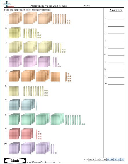Expanded Form Worksheets For 1st Grade | Free Worksheets Samples