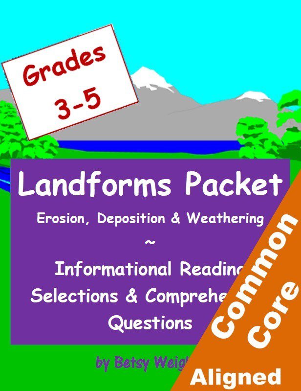 Fourth Grade Landforms | Free Worksheets Samples