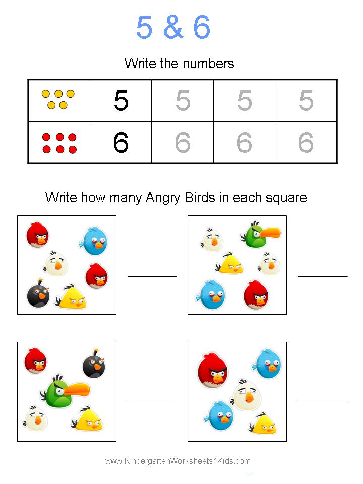 Free Bird Worksheets For Kindergarten 411426