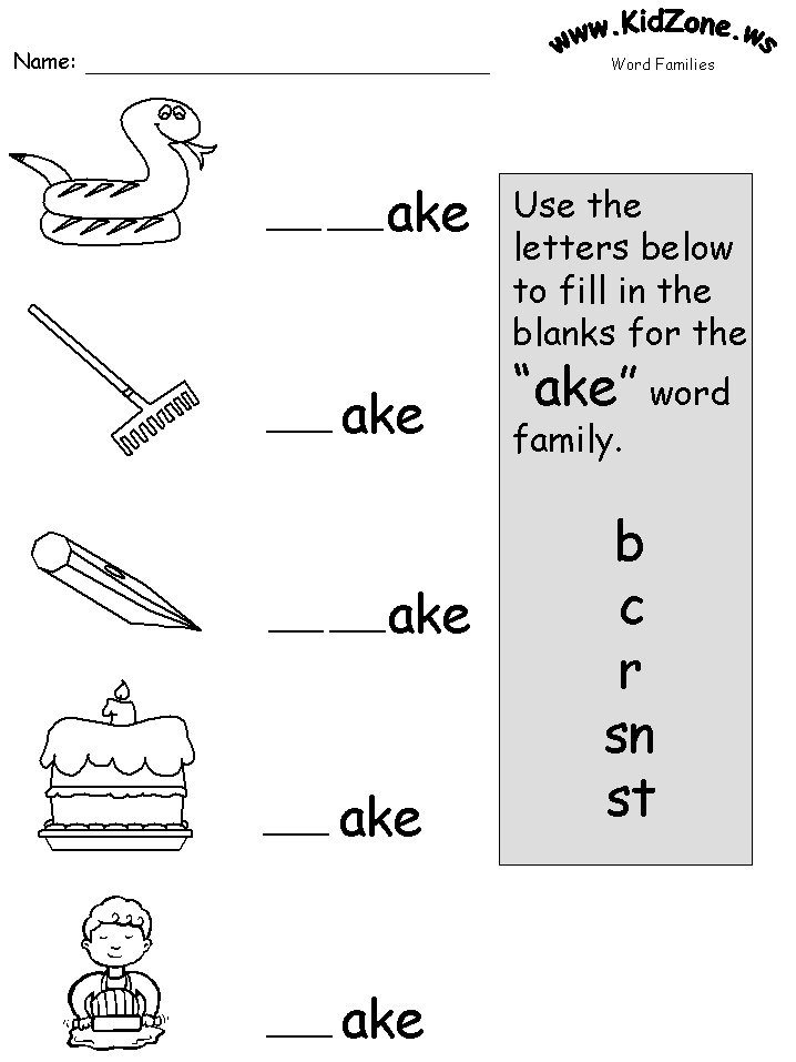 Free Printable Vowel Digraph Worksheets