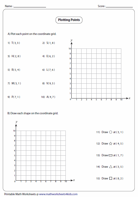 Graphing Coordinates Pictures Worksheets 389490