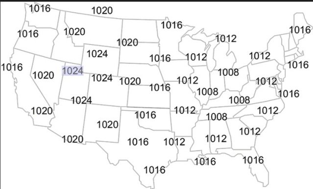 Isobar Isotherm Map Lab