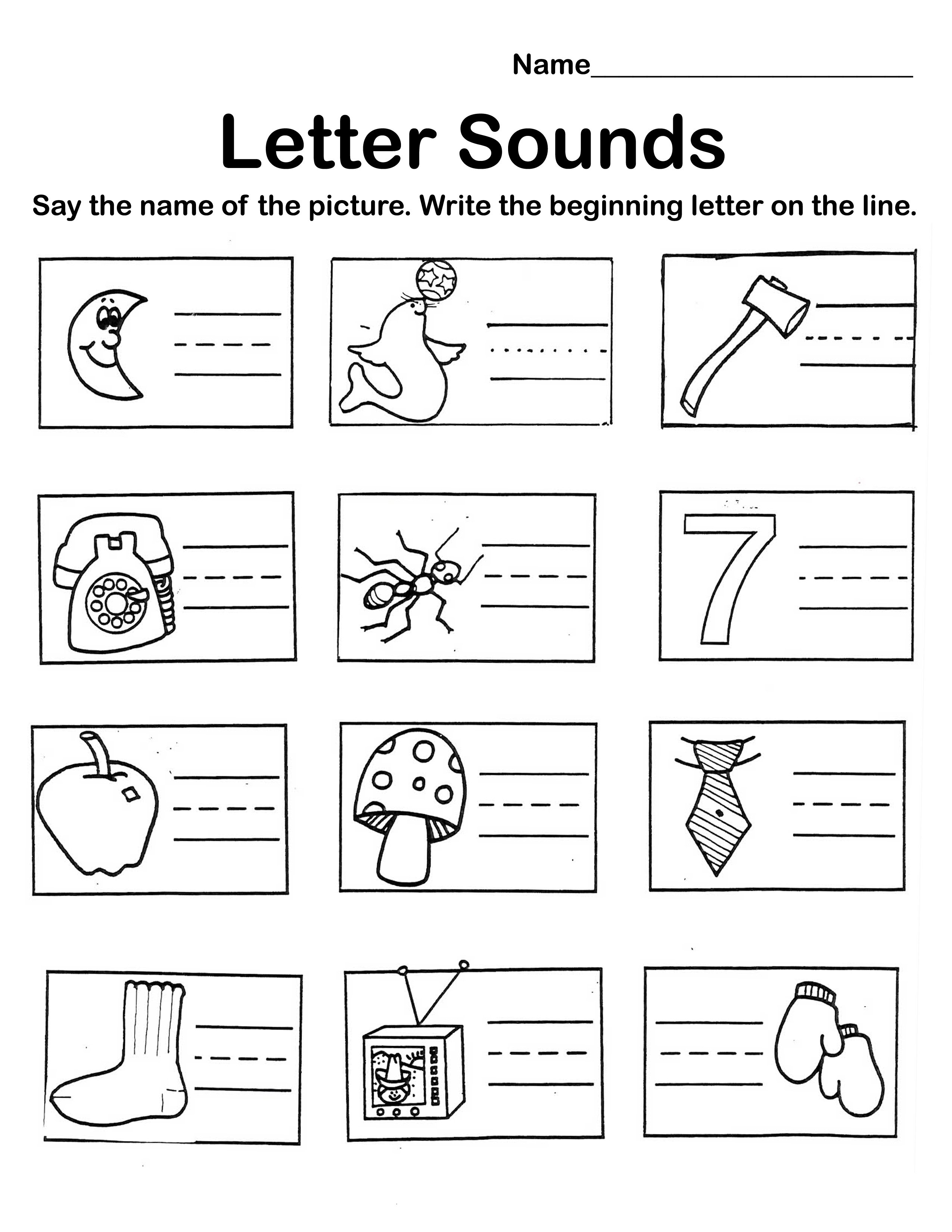 Kindergarten Alphabet Worksheets Free 215256