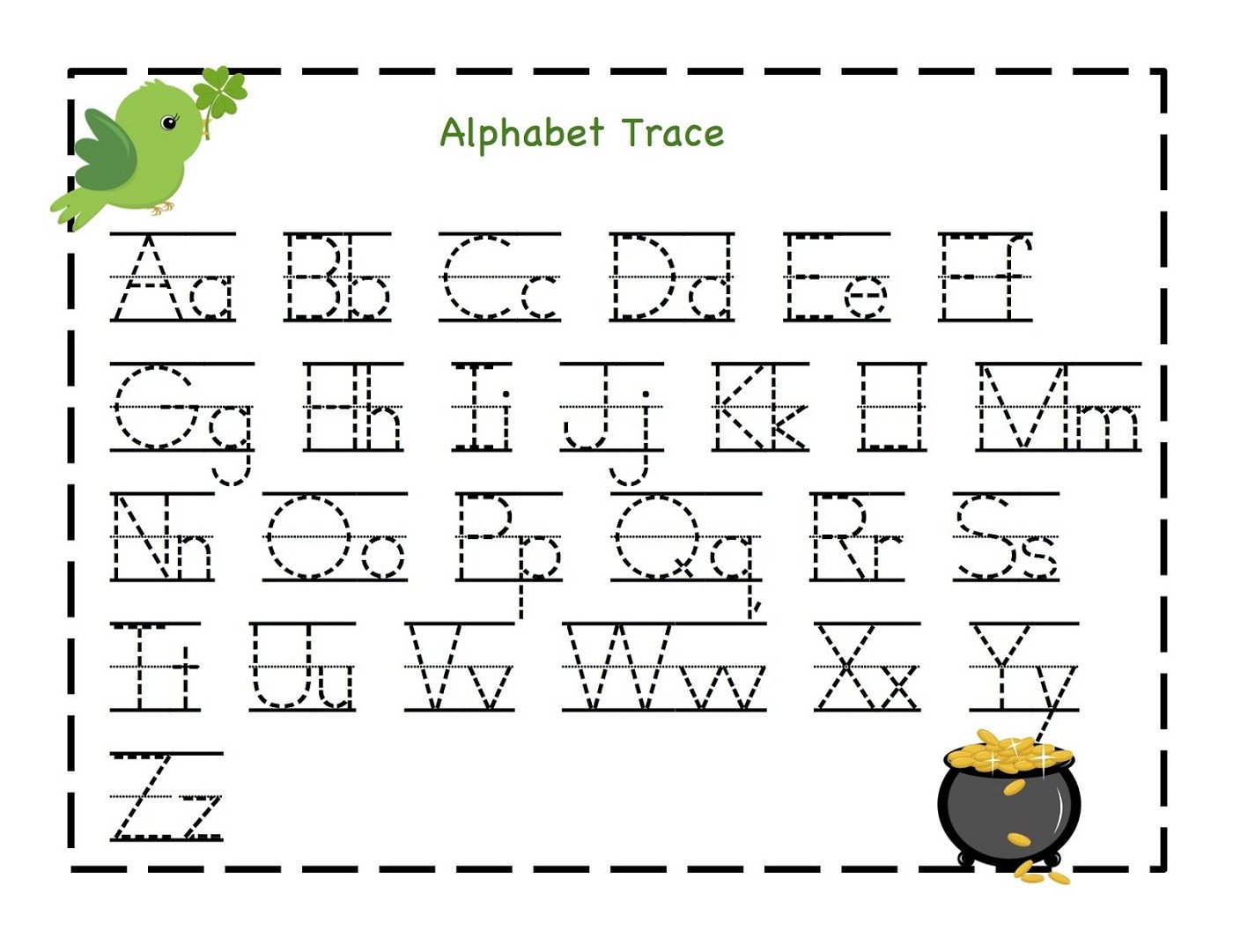 Kindergarten Letters Worksheets