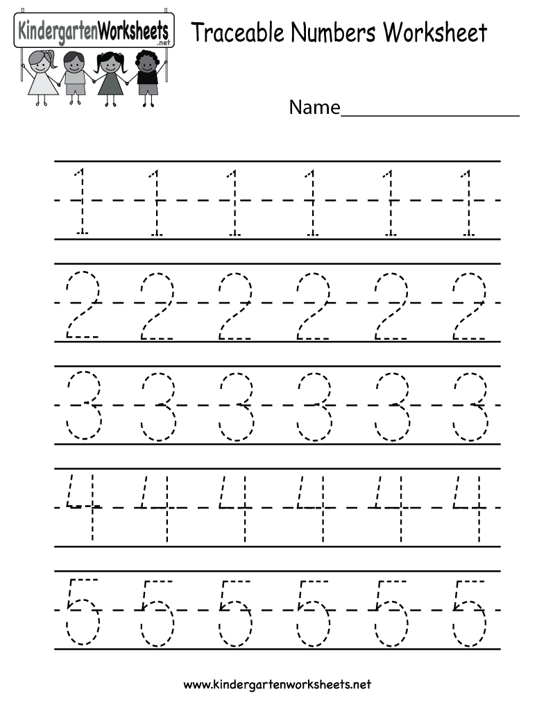 Kindergarten Number Worksheets Free Printables 556527