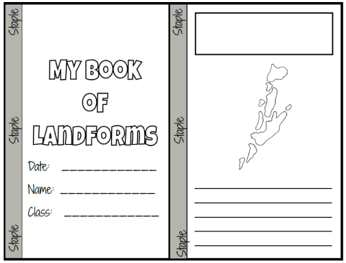 Landforms Worksheet For Grade 1 218456