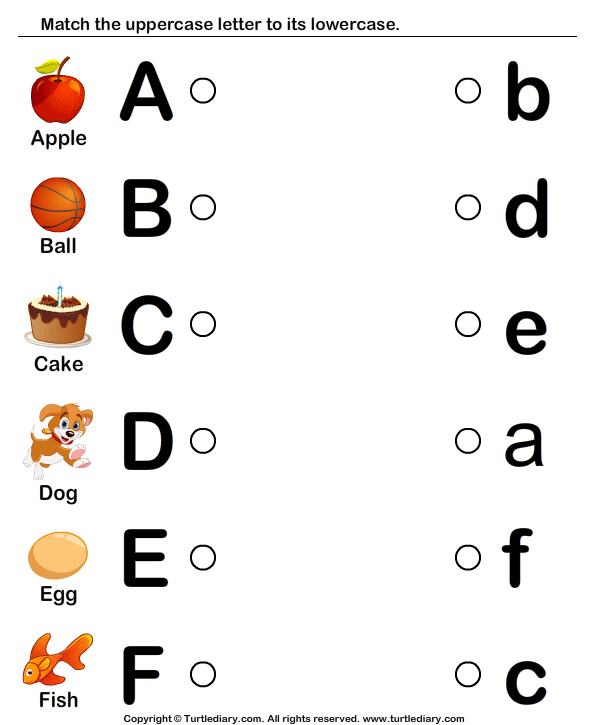 Letter Matching Worksheets The Best Worksheets Image Collection