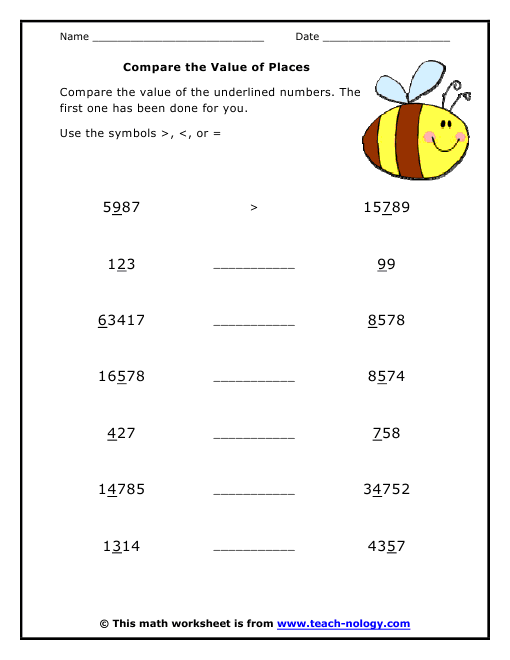 Math Worksheets For Grade 4 Free Grade 4 Math Worksheets