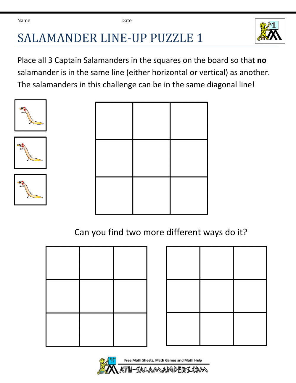 Math Worksheets Logic Puzzles 540931