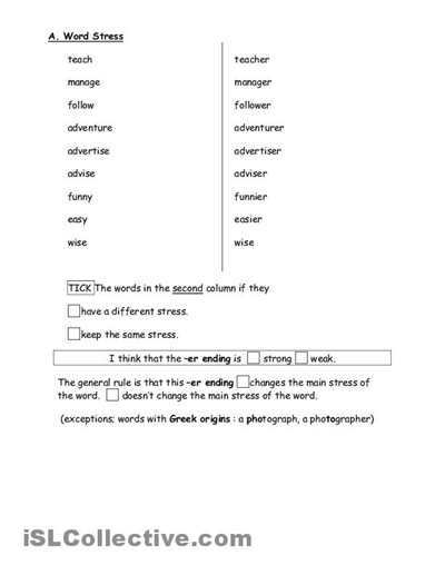 Mental Illness Worksheets