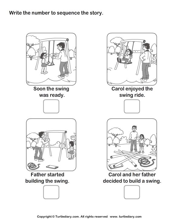 Picture Story Sequencing Worksheets Kindergarten 118455