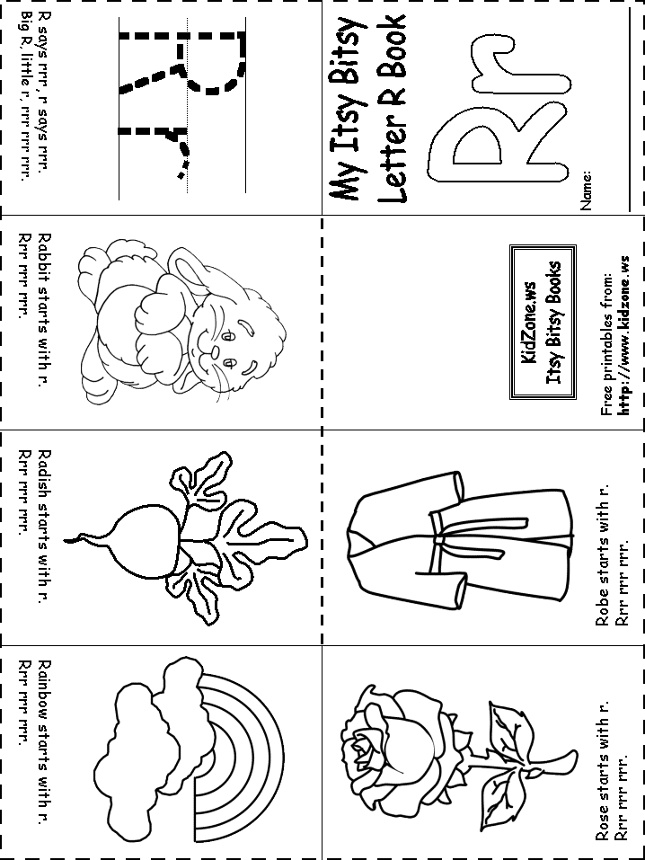 Preschool Printables Letter R 1368154