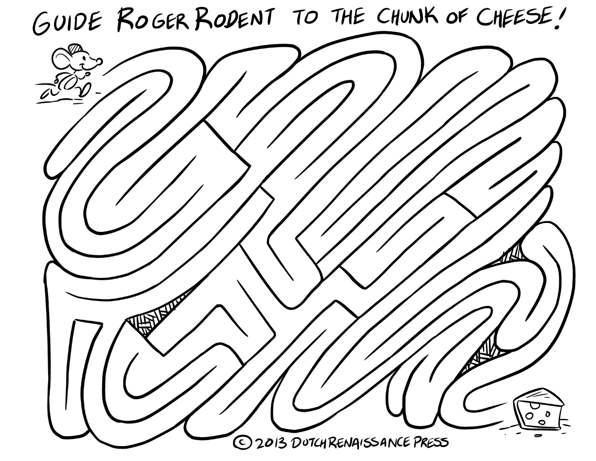 Printable Maze Worksheets Kindergarten 107483