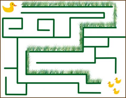 Simple Printable Mazes For Children