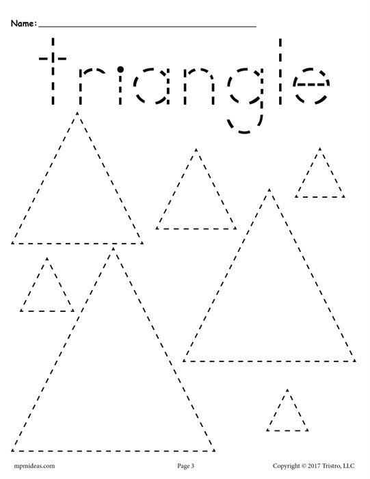 Triangle Worksheets Of Triangles Worksheets Free