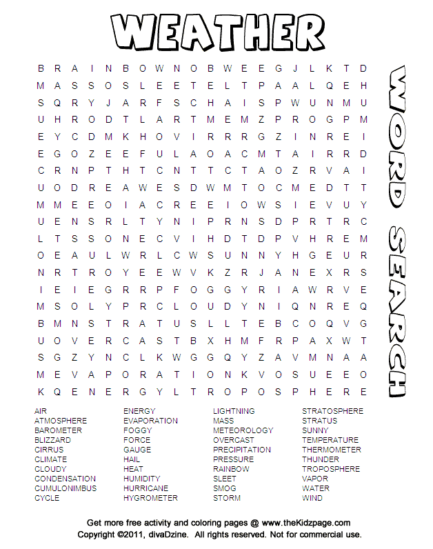 Word Search Worksheets The Best Worksheets Image Collection