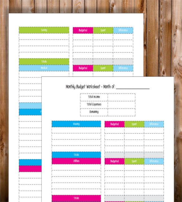 12+ Simple Budget Templates