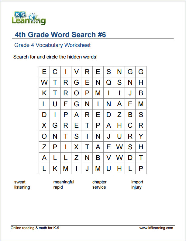 4th Grade Practice Worksheets 421367