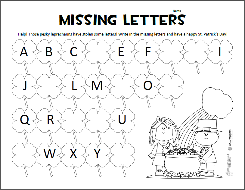 Alphabet Worksheets In English 941536