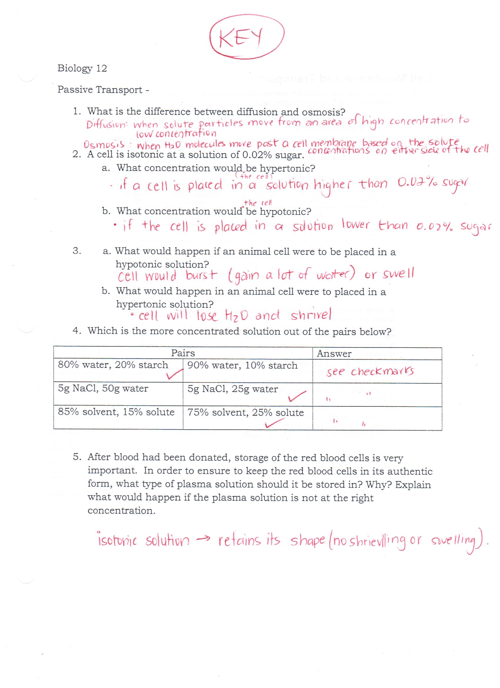 Cell passive Transport Worksheets Answer Key cell-passive-transport-worksheets-answer-key