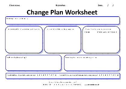 Change Plan Worksheet The Best Worksheets Image Collection