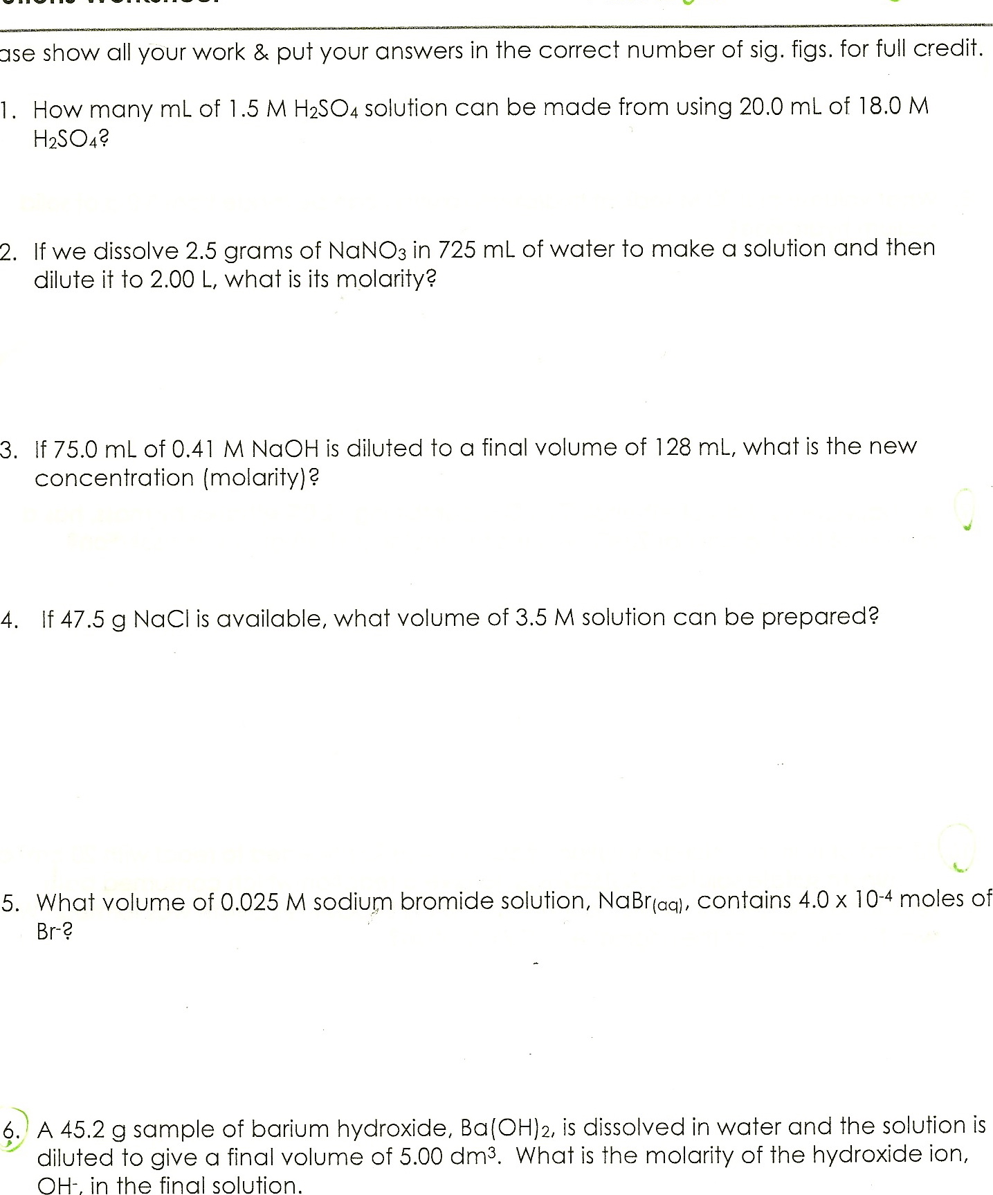 Chemistry Solutions Worksheet The Best Worksheets Image Collection