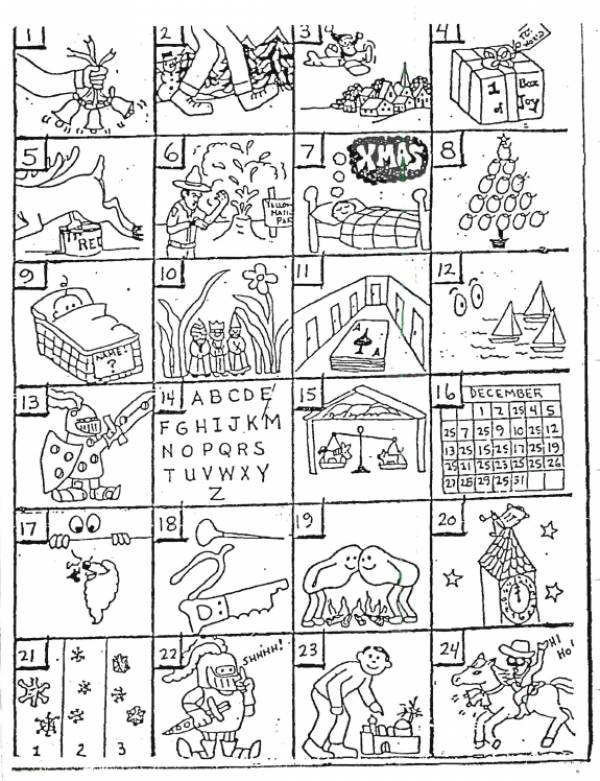 Christmas Rebus Puzzles (with Answers)