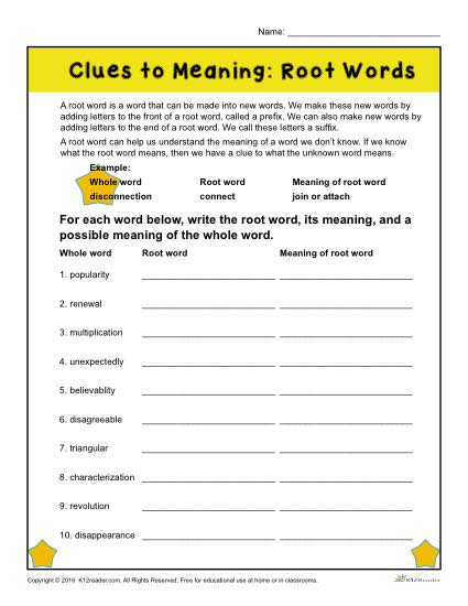 Clues To Meaning