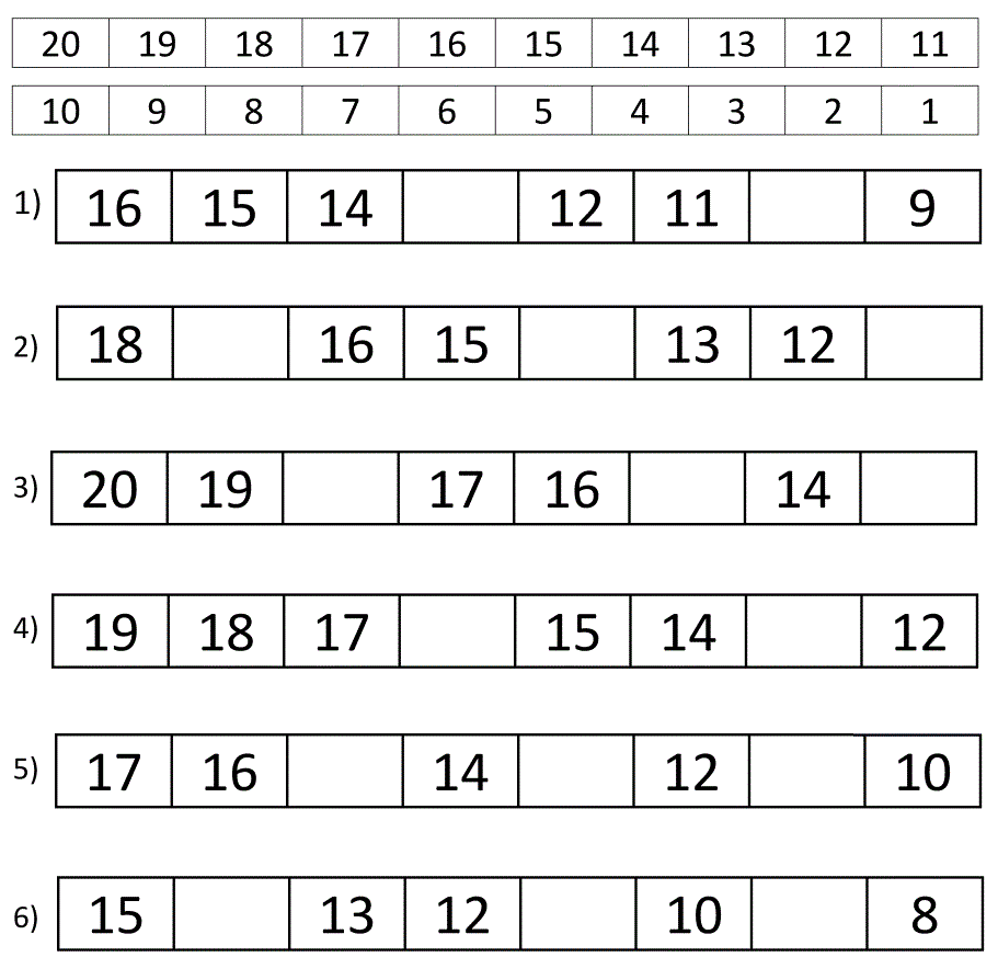 Counting Backwards Worksheets Year 1 Grade One Math