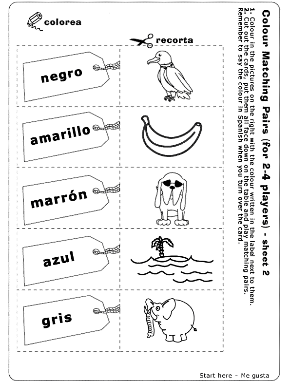 Elementary Math Worksheets In Spanish  1151622