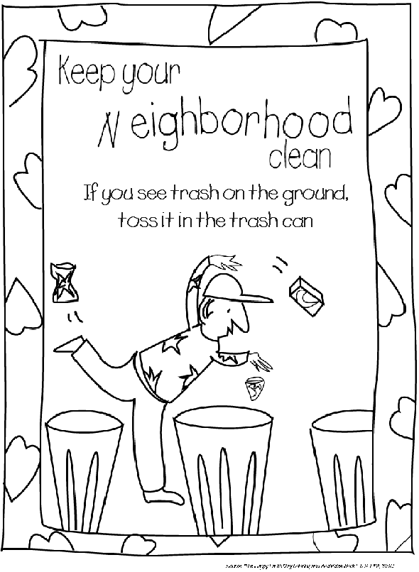 Environment Worksheets For Kindergarten  337044