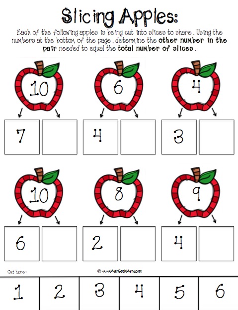 Free Printable Apple Worksheets Kindergarten 1216722