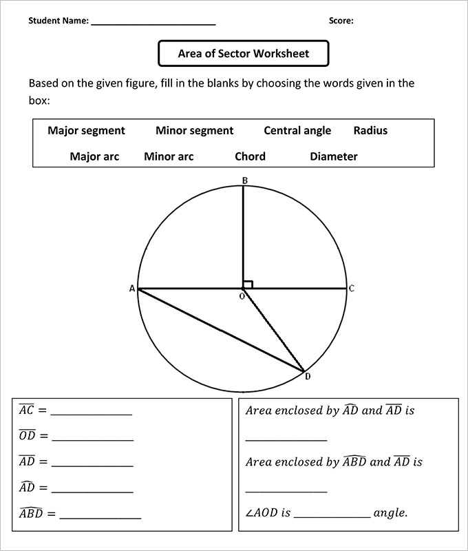Geometry Worksheets High School The Best Worksheets Image