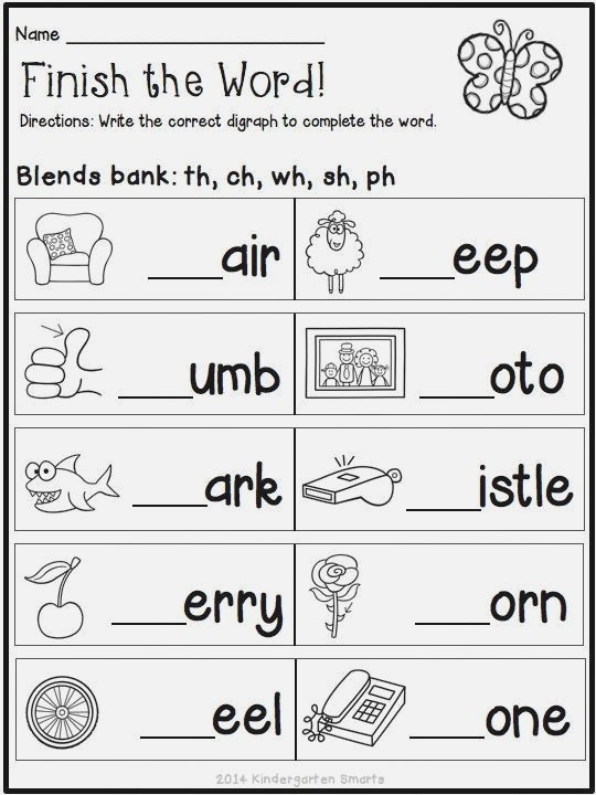 Grade 1 English Worksheet