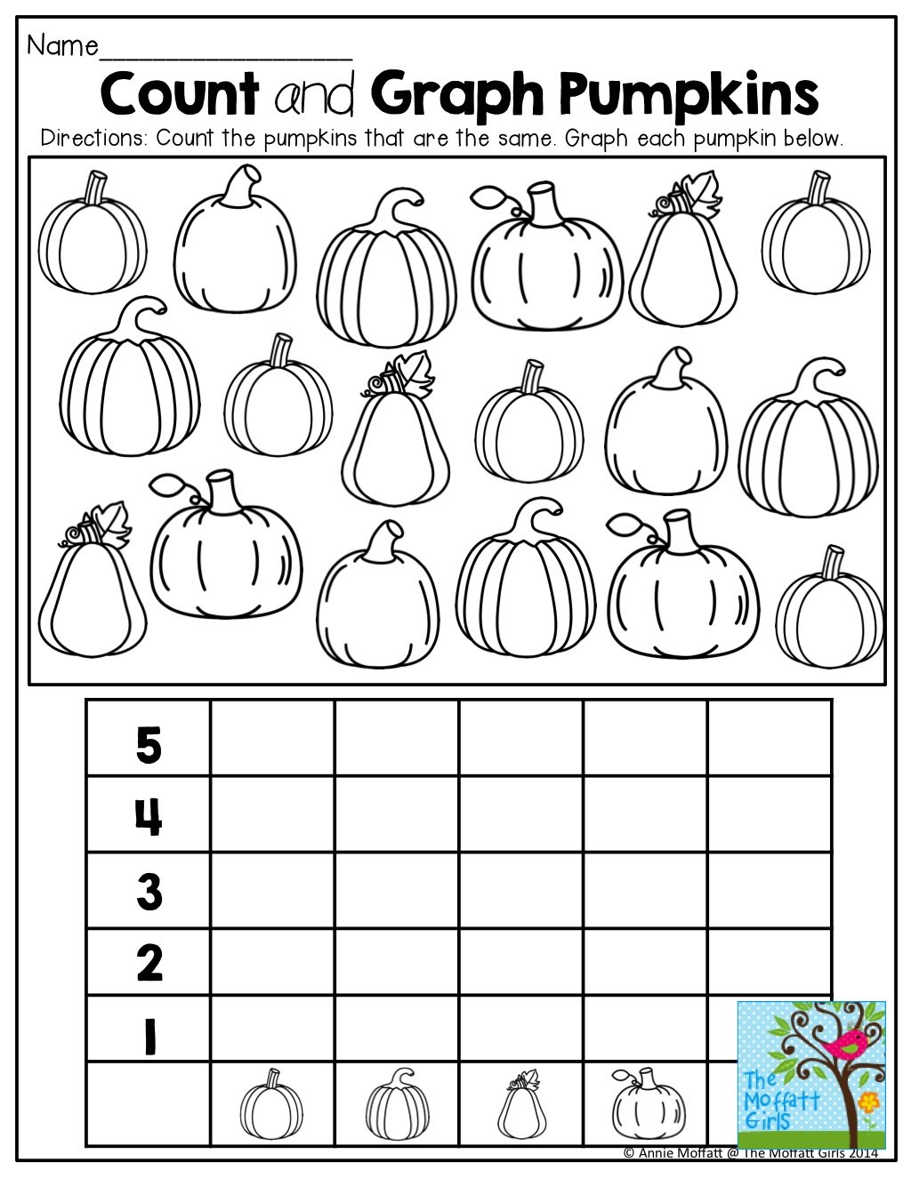 Kindergarten Graphing Worksheets Printable 1204707