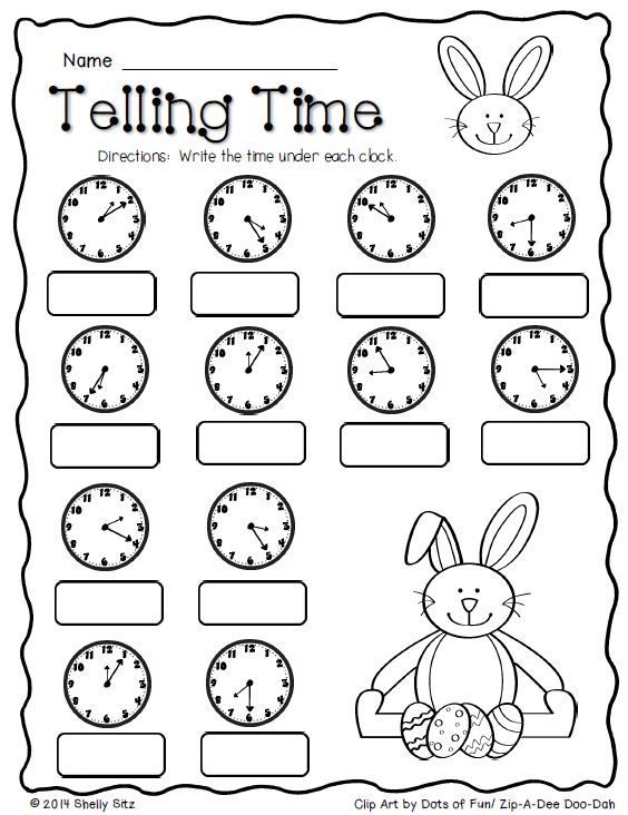 Math Worksheets 2nd Grade Time  1002861