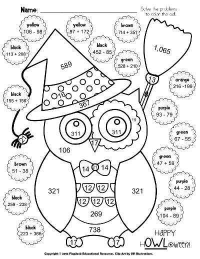 Math Worksheets For Grade 2 Coloring | Free Worksheets Samples