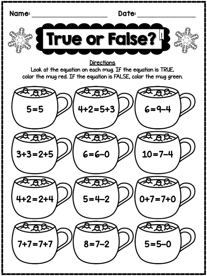 Math Worksheets Fun 584437