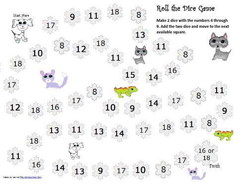 Math Worksheets, Game Boards, Lapbook And More (all Free