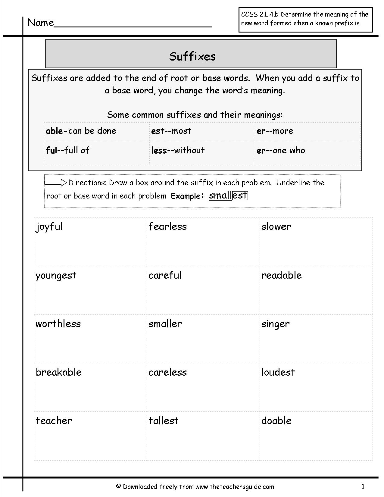 Prefix Practice Worksheet 978362
