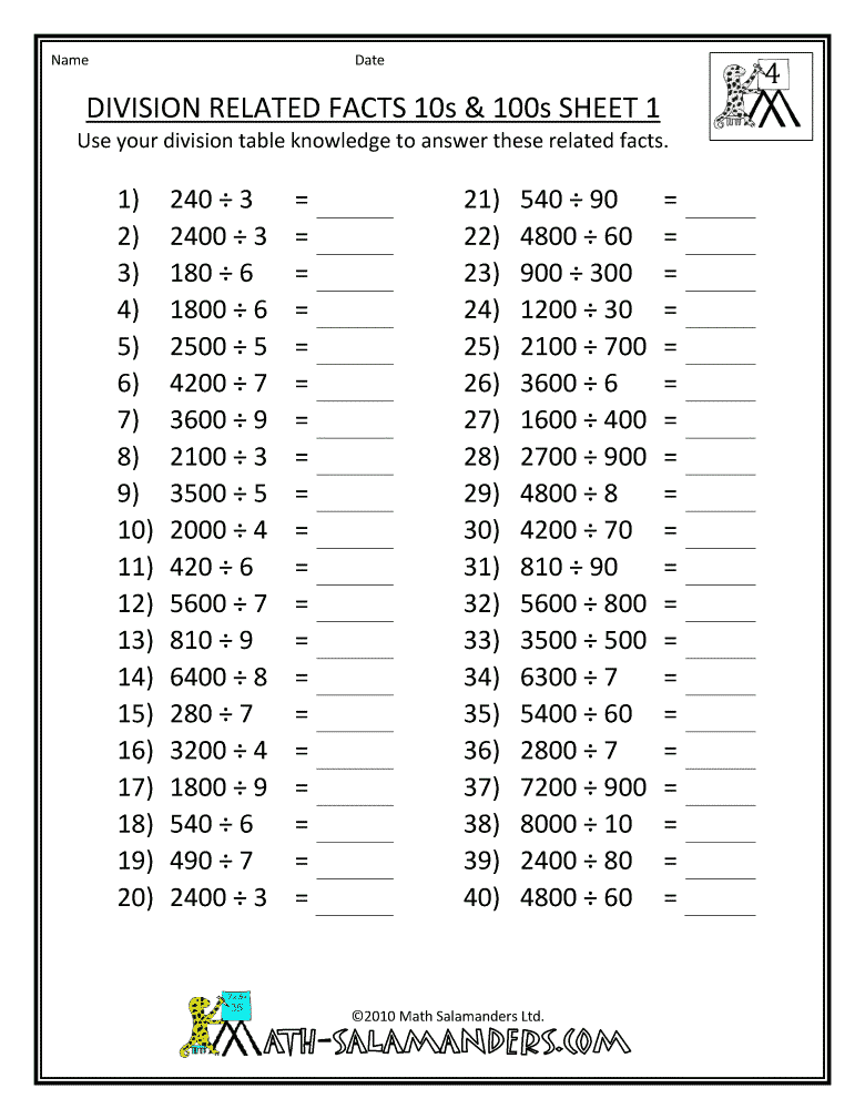 Printable 4th Grade Math Worksheets Free Library Word Problems