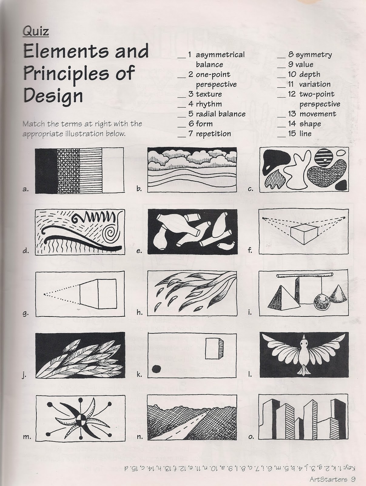 Printables  Elements And Principles Of Art Worksheet