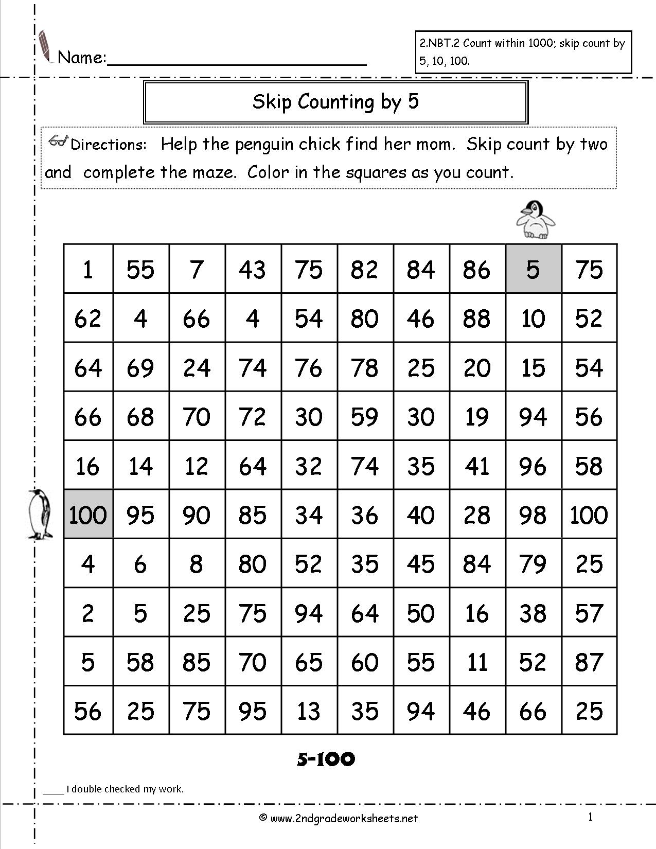 Skip Counting Activities For 2nd Grade 402293