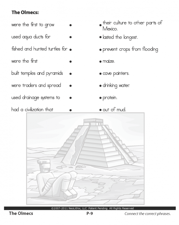 Sample 6th Grade Social Studies The Olmecs & The Mayans