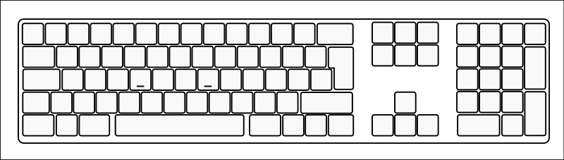 25 Images Of Blank Keyboard Template